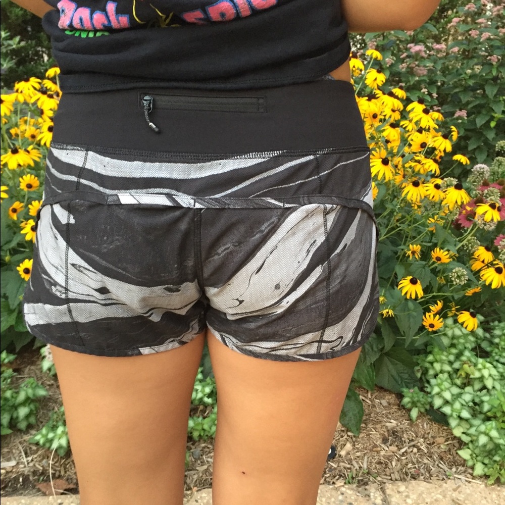 Lululemon speed shorts